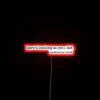 Add nostalgic glamour with this vibrant RGB neon sign.