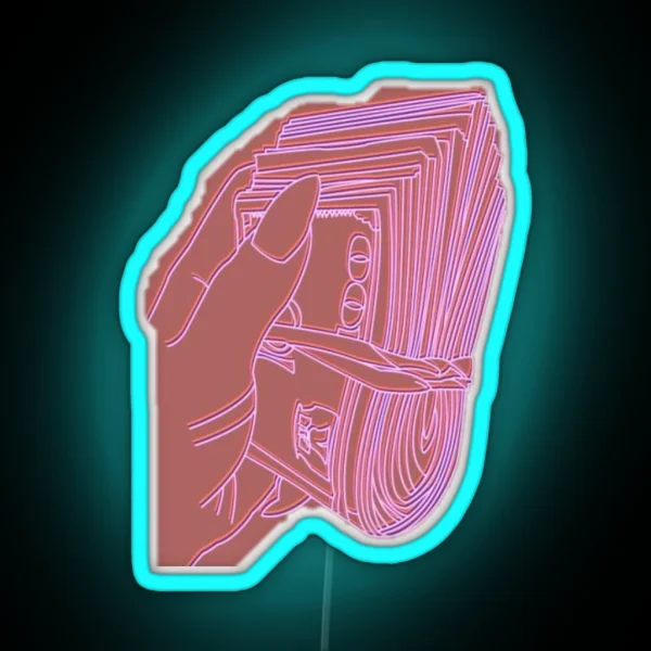 Cash Money Baby RGB Neon Sign