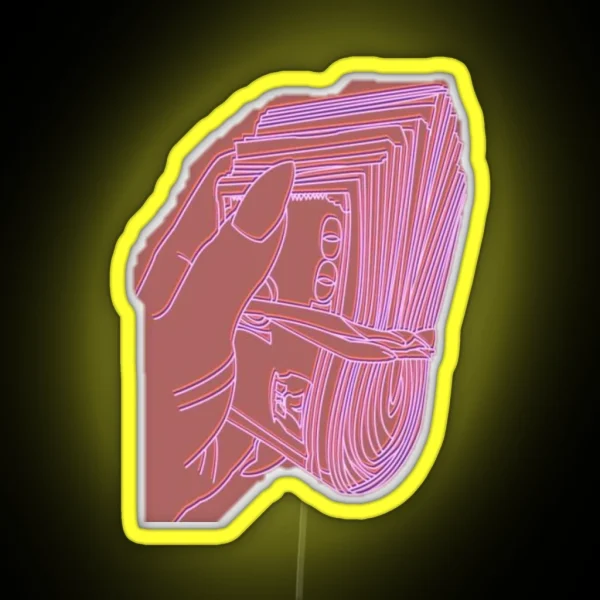 Cash Money Baby RGB Neon Sign