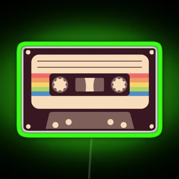 Cassette RGB Neon Sign