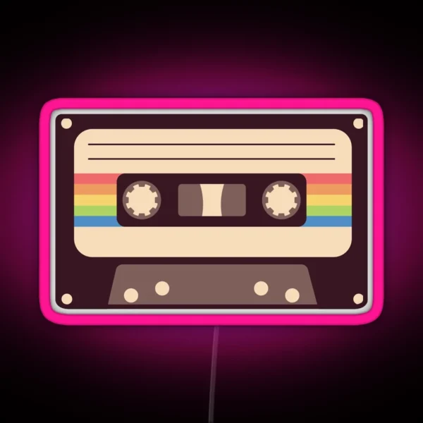 Cassette RGB Neon Sign