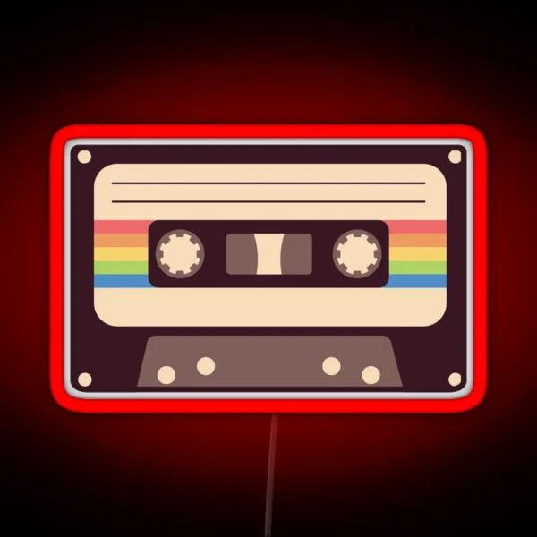 Cassette RGB Neon Sign