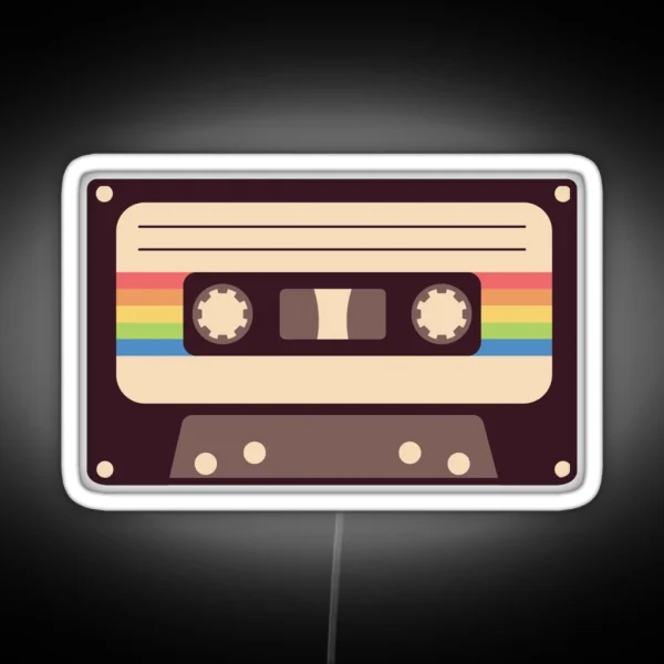 Cassette RGB Neon Sign