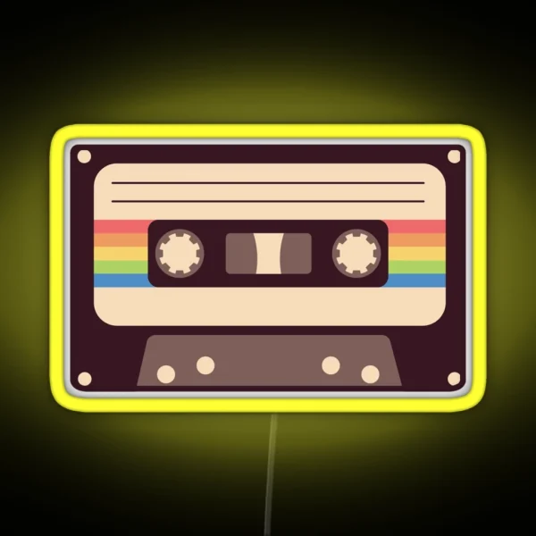 Cassette RGB Neon Sign