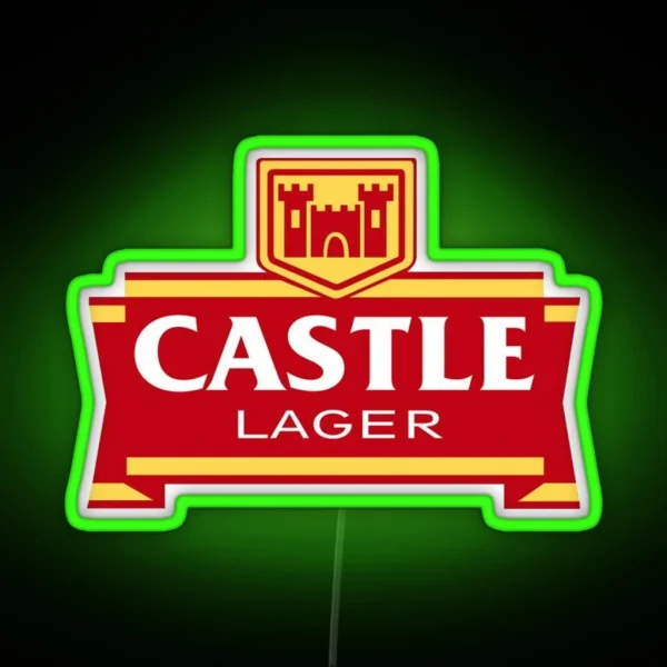 Castle Lager Classic Logo RGB Neon Sign