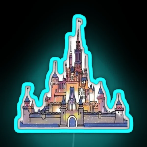 CASTLE RGB Neon Sign