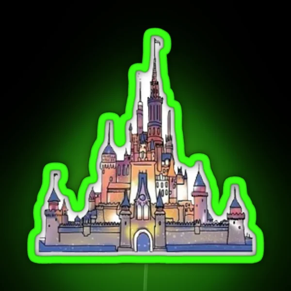 CASTLE RGB Neon Sign