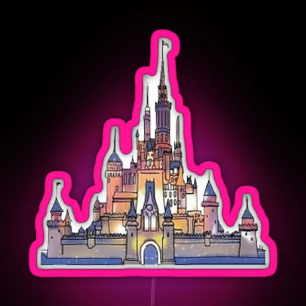 CASTLE RGB Neon Sign