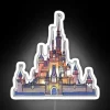 Add medieval magic to your space with a glowing castle