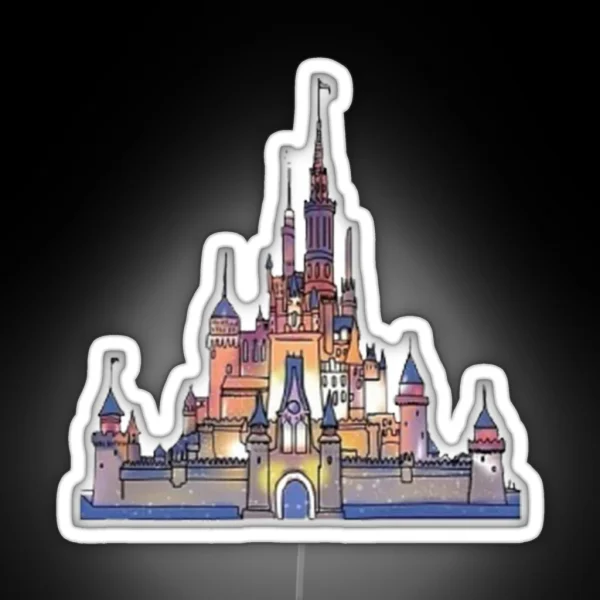 CASTLE RGB Neon Sign