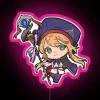 RGB LED Art Chibi Character Neon Sign Decorative Canvas Wall Display