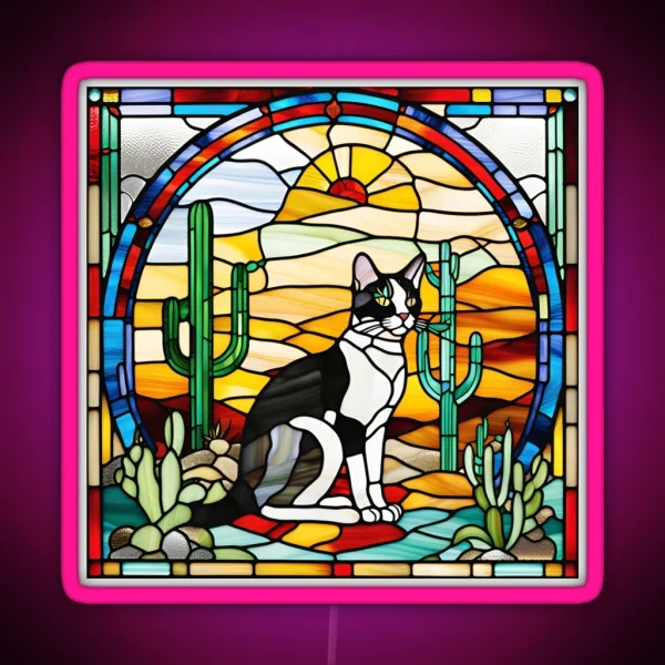 Cat Cute RGB Neon Sign