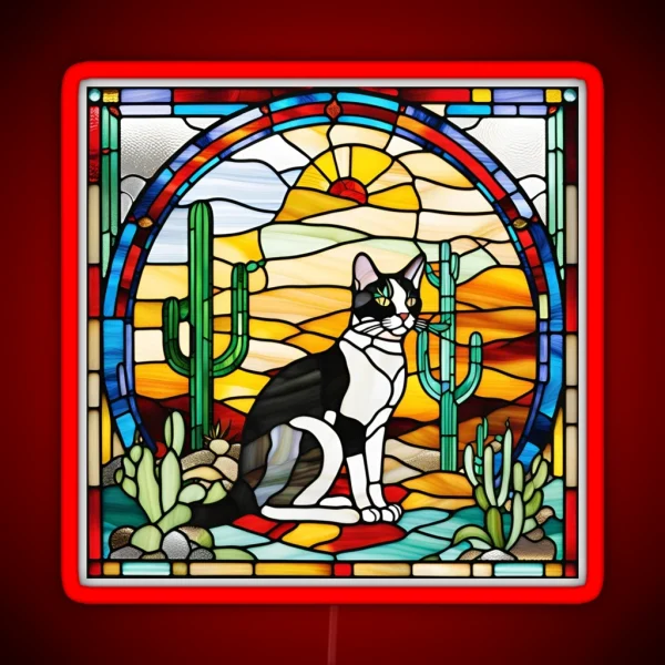 Cat Cute RGB Neon Sign