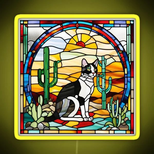 Cat Cute RGB Neon Sign