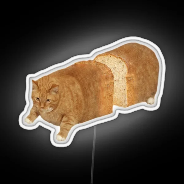 Cat Loaf RGB Neon Sign