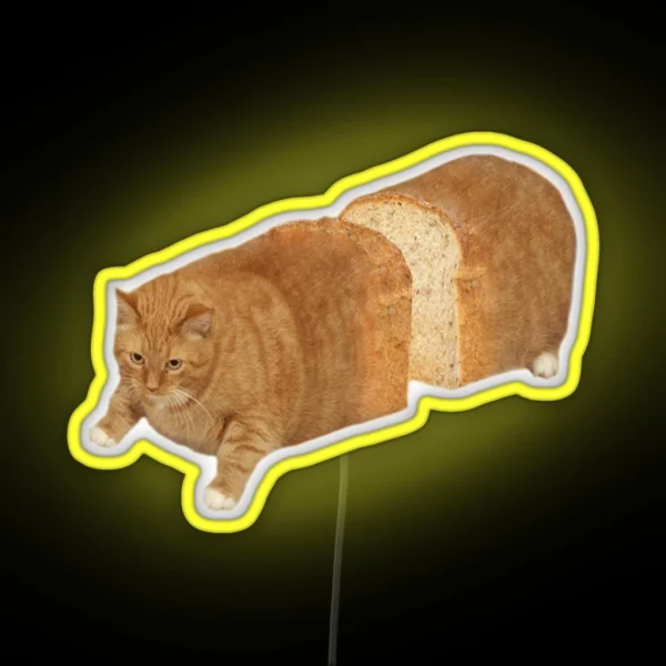 Cat Loaf RGB Neon Sign
