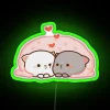 Whimsical Cat Mochi Neon Sign Adds Playful Glow to Home Decor