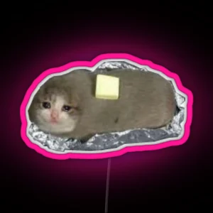 Cat Potato RGB Neon Sign