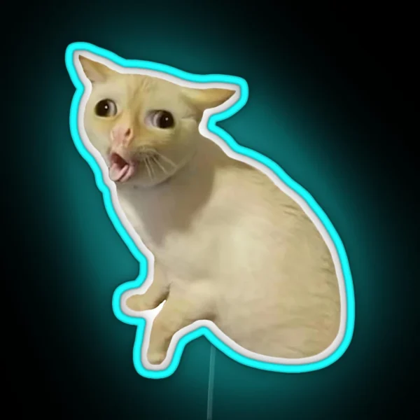 Cat RGB Neon Sign