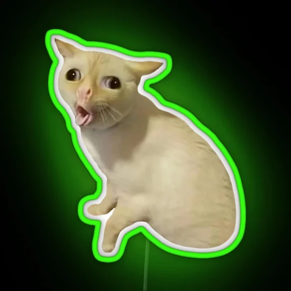 Cat RGB Neon Sign