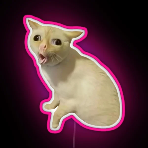 Cat RGB Neon Sign
