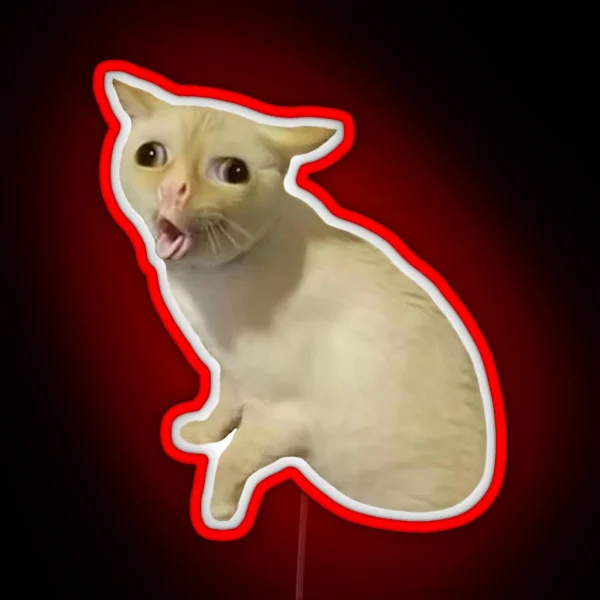 Cat RGB Neon Sign