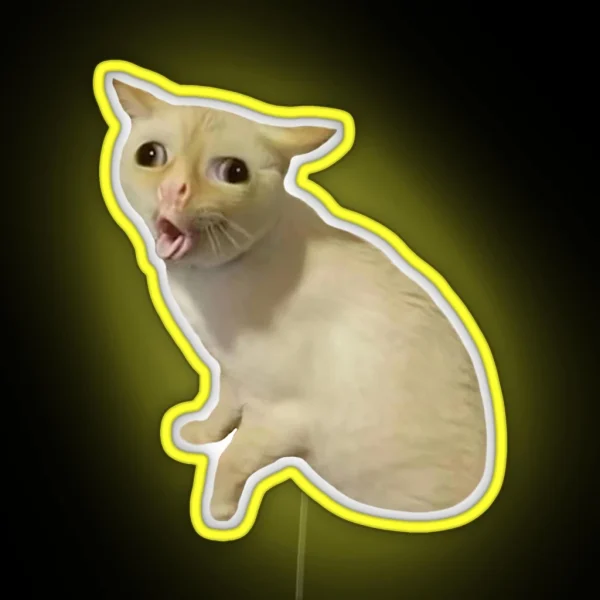 Cat RGB Neon Sign
