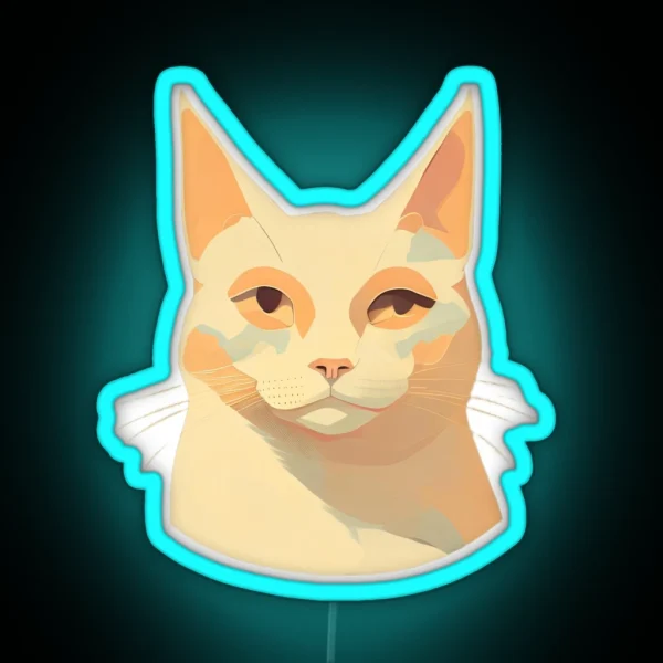Cat RGB Neon Sign