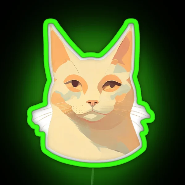 Cat RGB Neon Sign