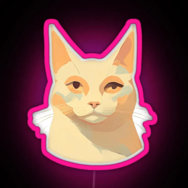 Cat RGB Neon Sign
