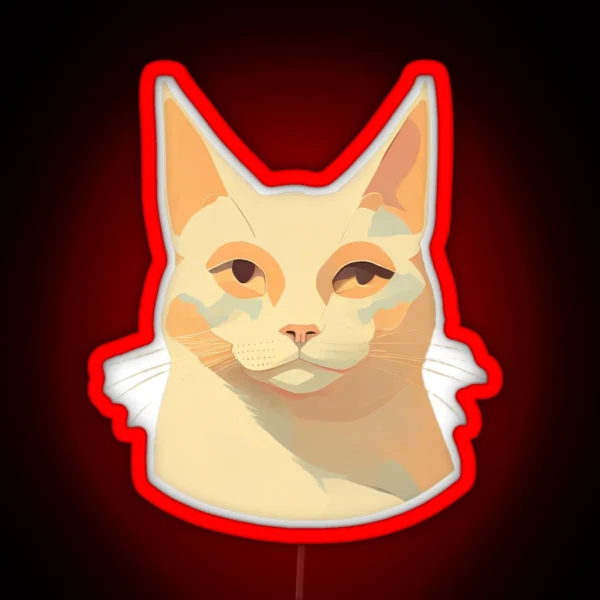 Cat RGB Neon Sign