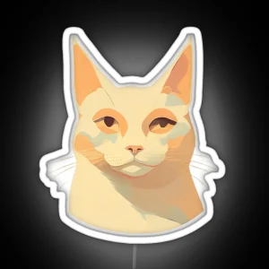 Cat RGB Neon Sign