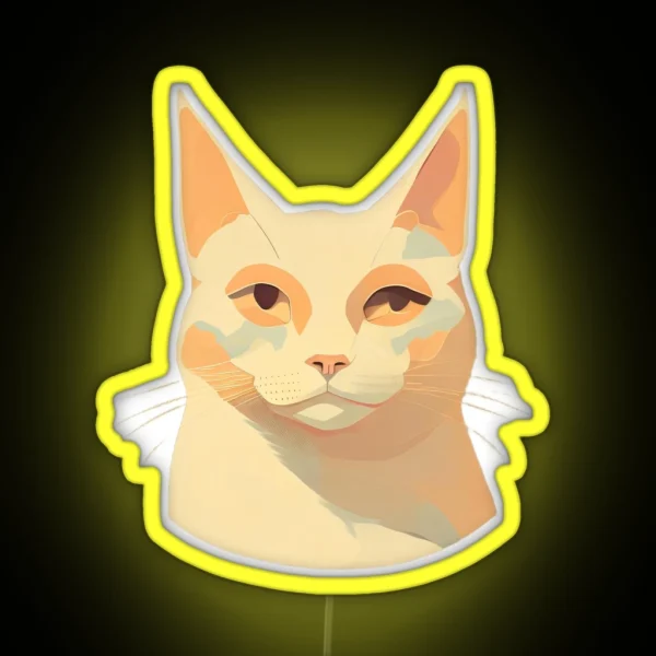 Cat RGB Neon Sign