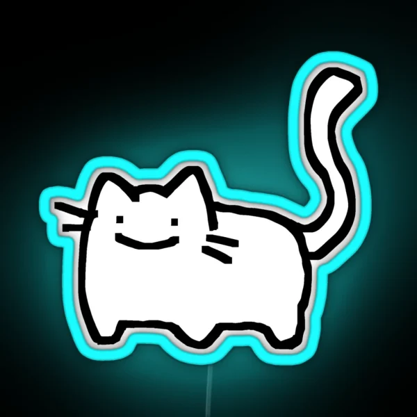 Cat RGB Neon Sign