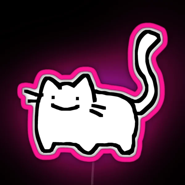 Cat RGB Neon Sign