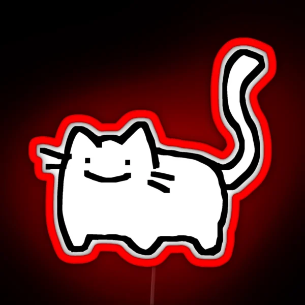 Cat RGB Neon Sign