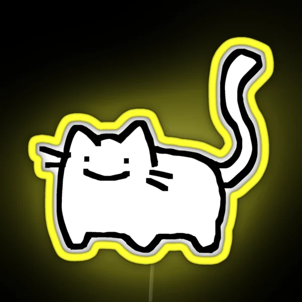 Cat RGB Neon Sign