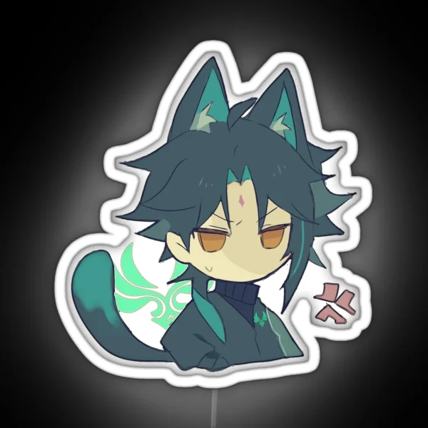 Catboy Xiao RGB Neon Sign