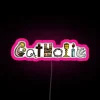 RGB Neon Display Catholic led Signs with Vibrant Illuminated Designs