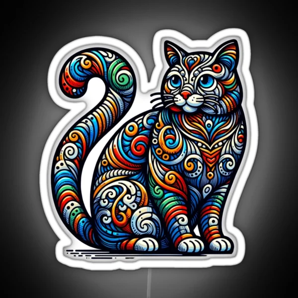 Cats RGB Neon Sign