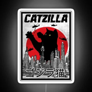 Catzilla RGB Neon Sign