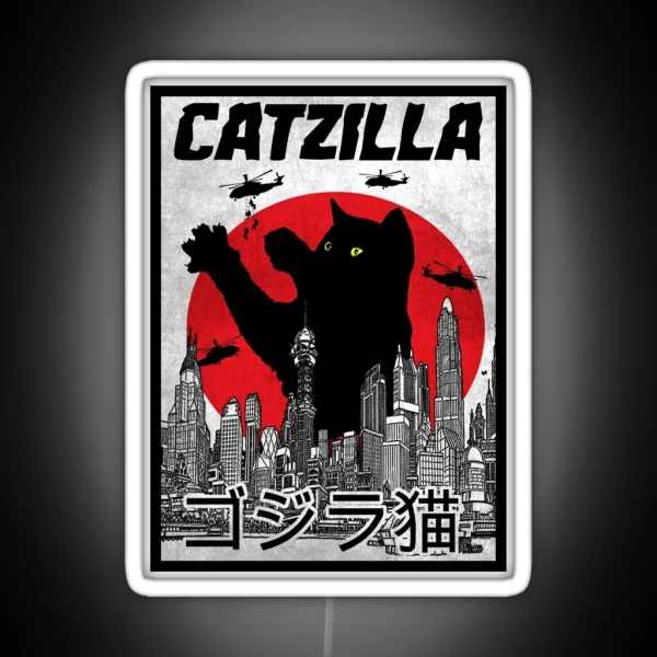 Catzilla RGB Neon Sign