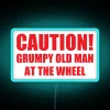Warning: Grumpy Driver at the Wheel, Handle with Patience Inside