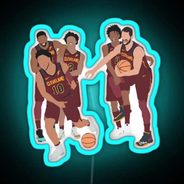 Cavs RGB Neon Sign