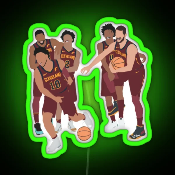 Cavs RGB Neon Sign