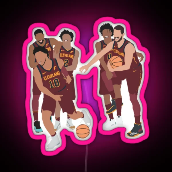 Cavs RGB Neon Sign