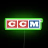 Glowing Hockey Equipment Inspired Neon Wall Sign Decor with Colorful LEDs