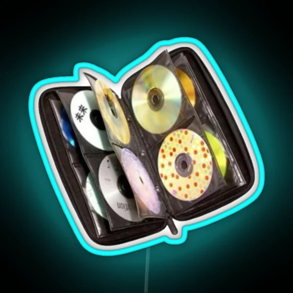 Cd Album RGB Neon Sign