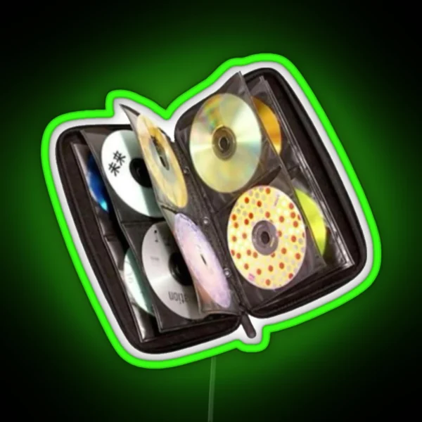 Cd Album RGB Neon Sign
