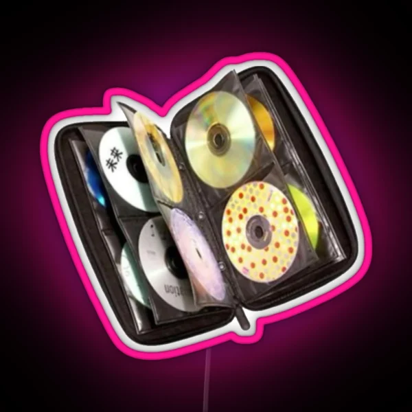 Cd Album RGB Neon Sign